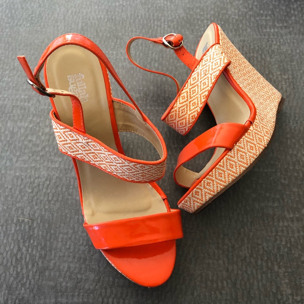 Fullah Sugah Wedges NEVER WORN